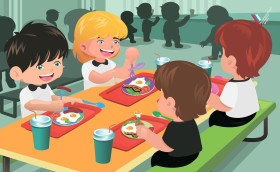 Удовлетворенность качеством школьного питания обучающихся (1-4 классы).